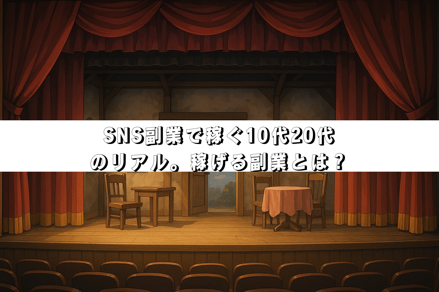 SNS副業で稼ぐ10代20代のリアル。稼げる副業とは?