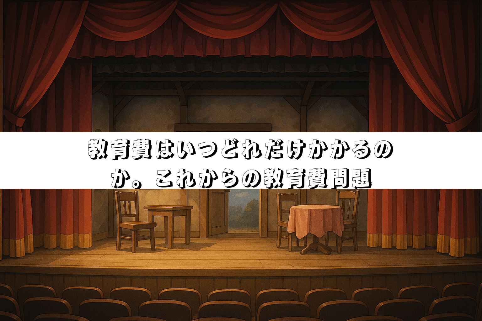教育費はいつどれだけかかるのか。これからの教育費問題