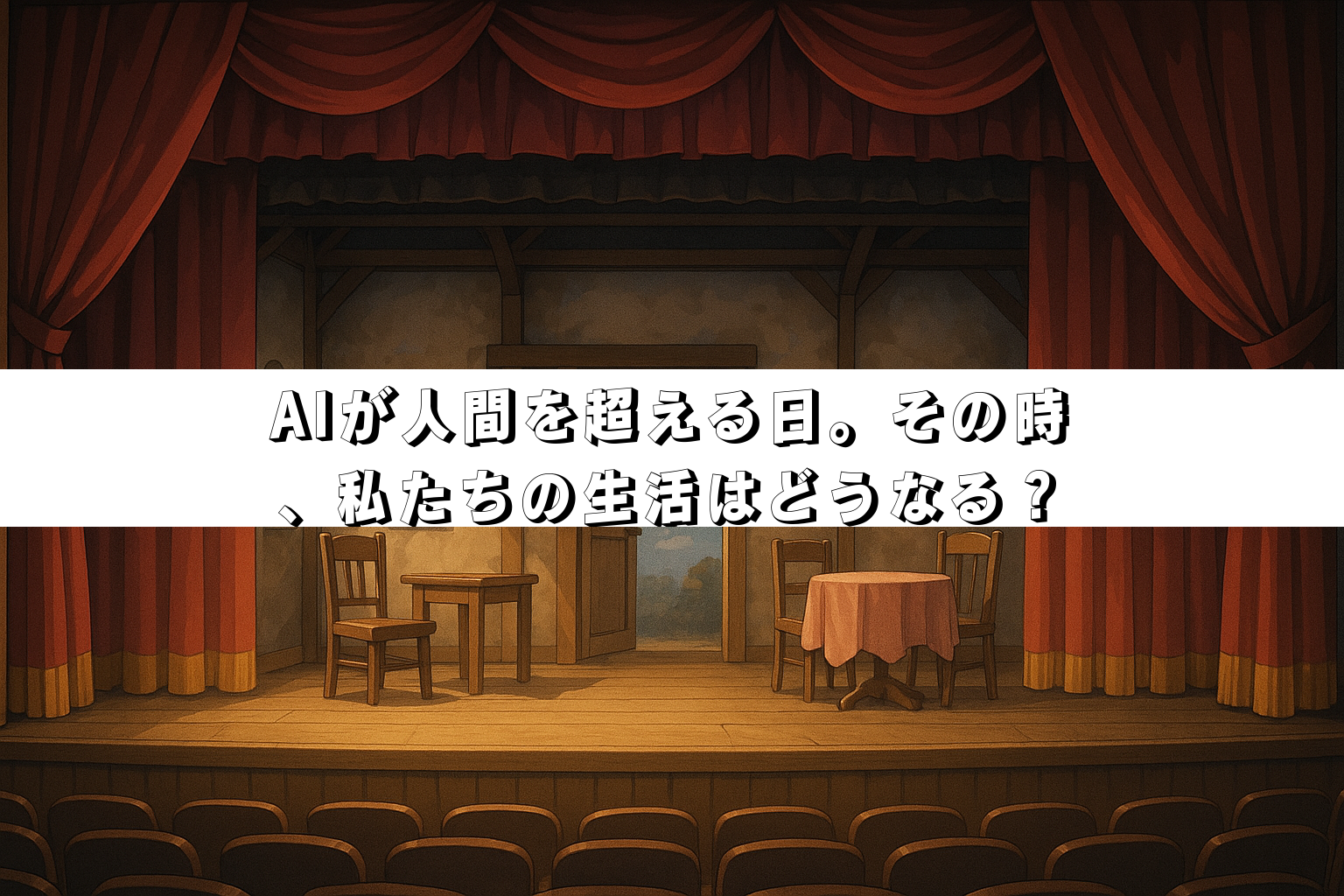 AIが人間を超える日。その時、私たちの生活はどうなる?