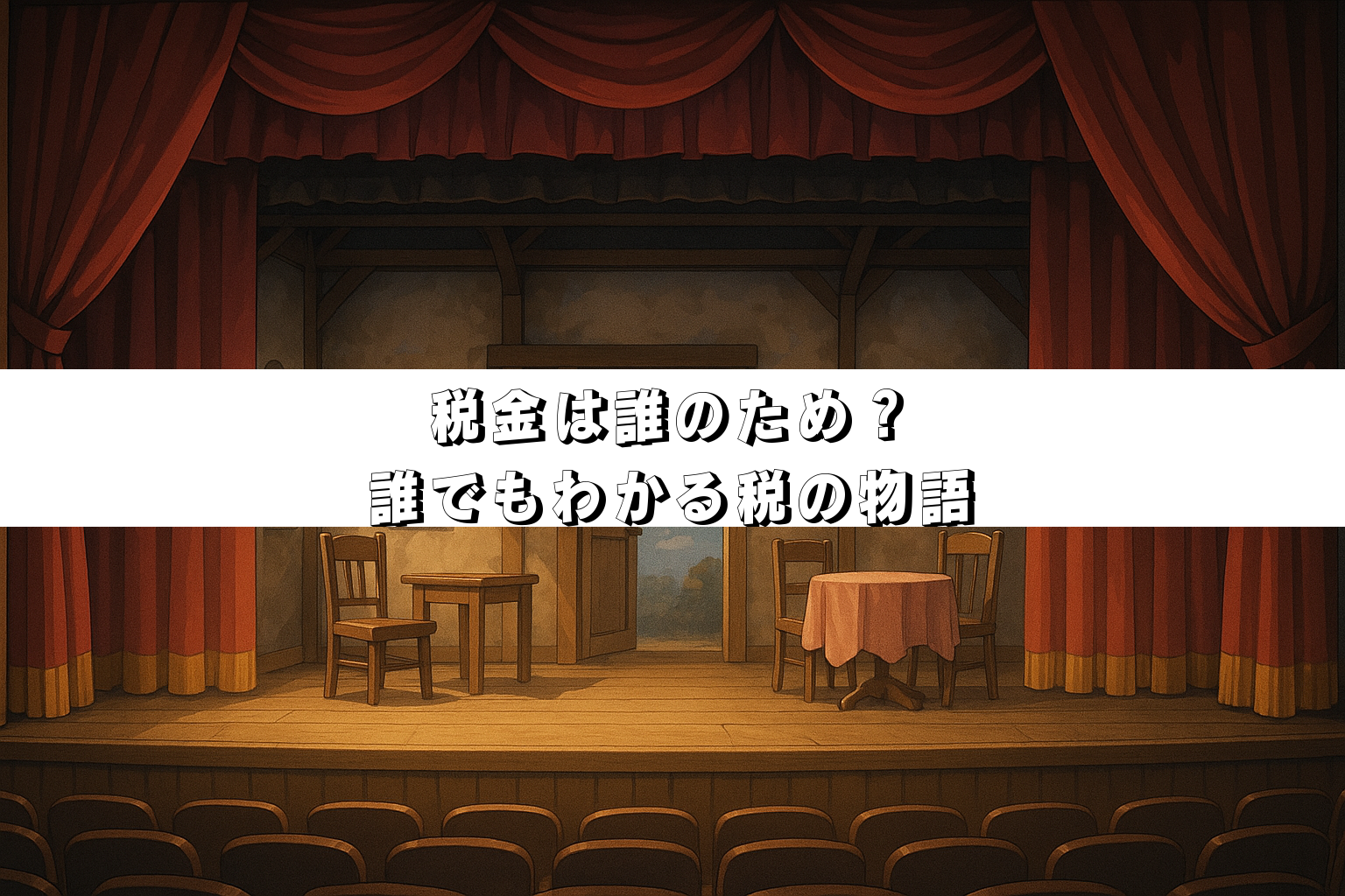 税金は誰のため?誰でもわかる税の物語