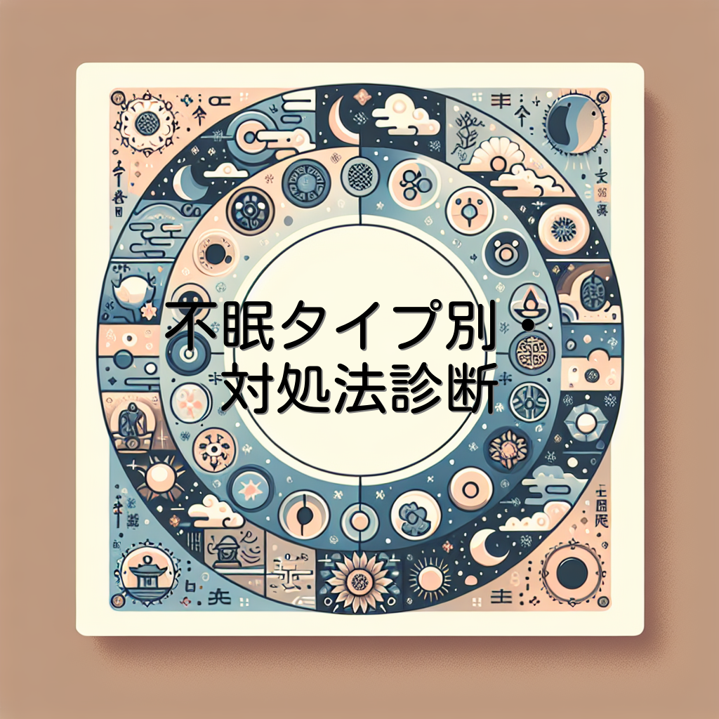 不眠タイプ別・対処法診断