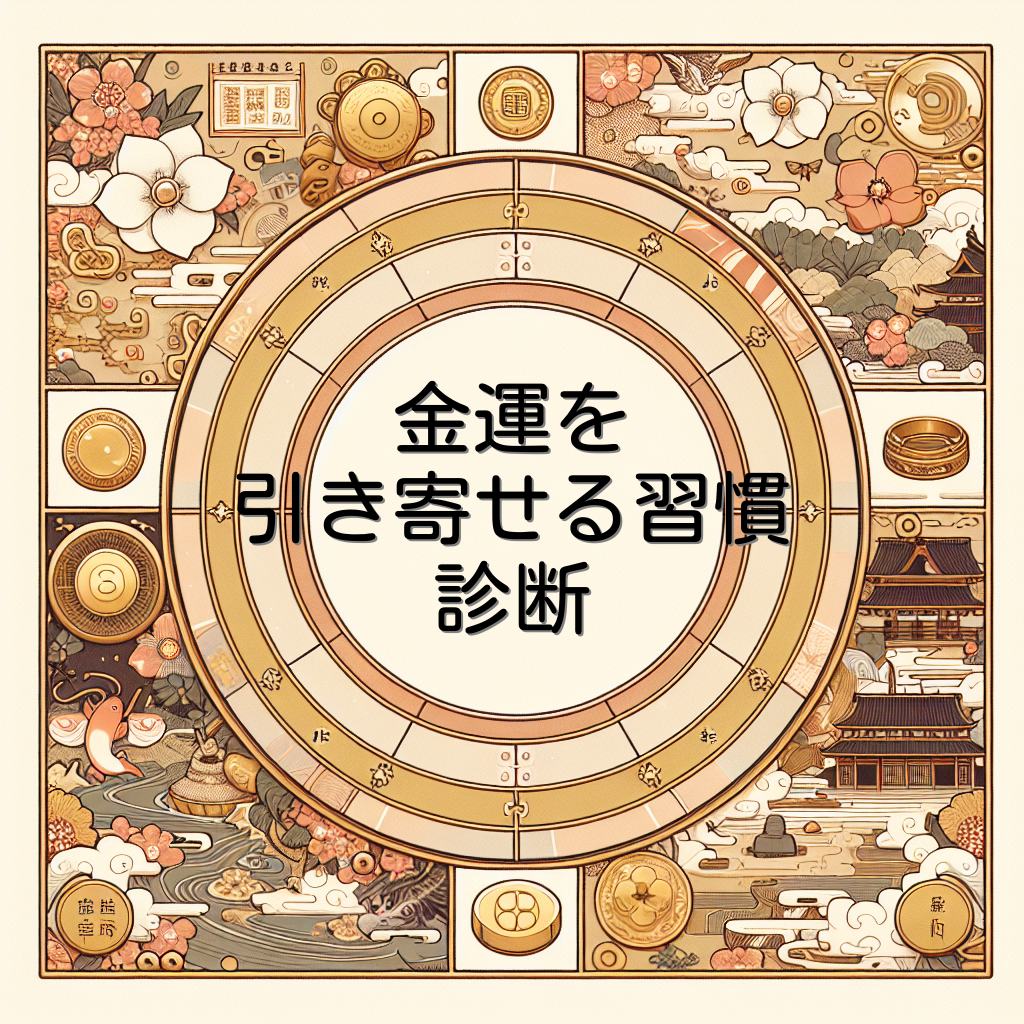 金運を引き寄せる習慣診断