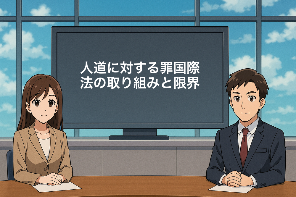 人道に対する罪 国際法の取り組みと限界