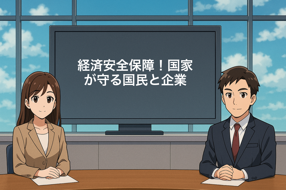 経済安全保障！国家が守る国民と企業