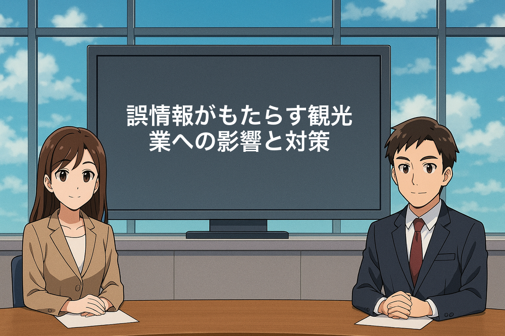 誤情報がもたらす観光業への影響と対策