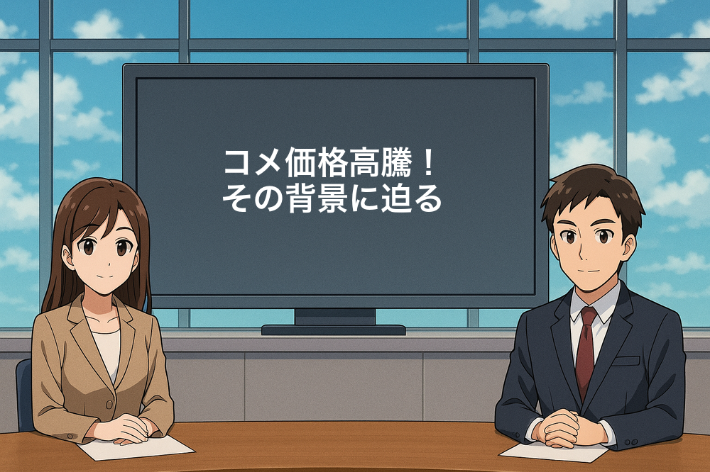 コメ価格高騰！その背景に迫る