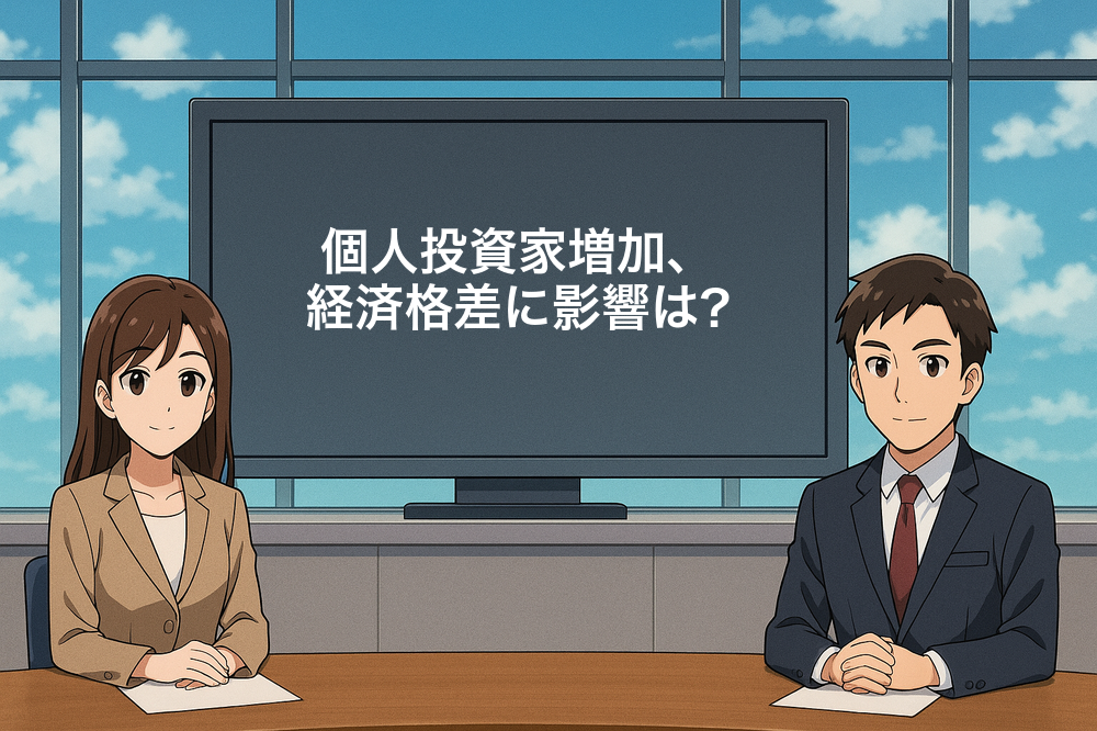 個人投資家増加、経済格差に影響は?