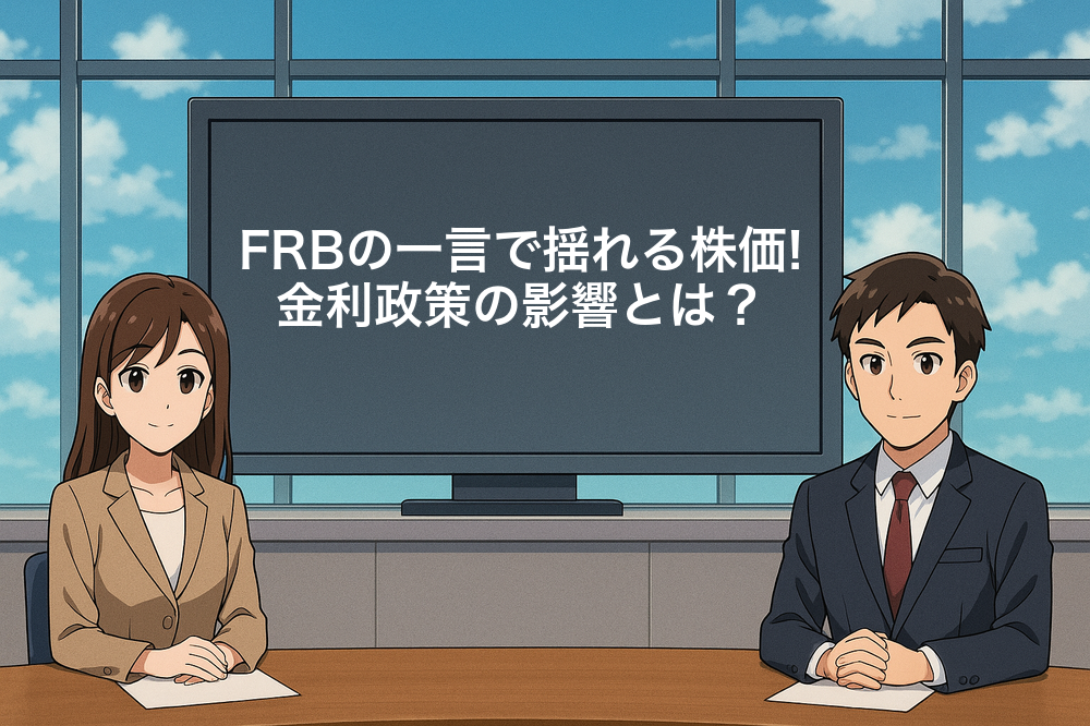FRBの一言で揺れる株価! 金利政策の影響とは？