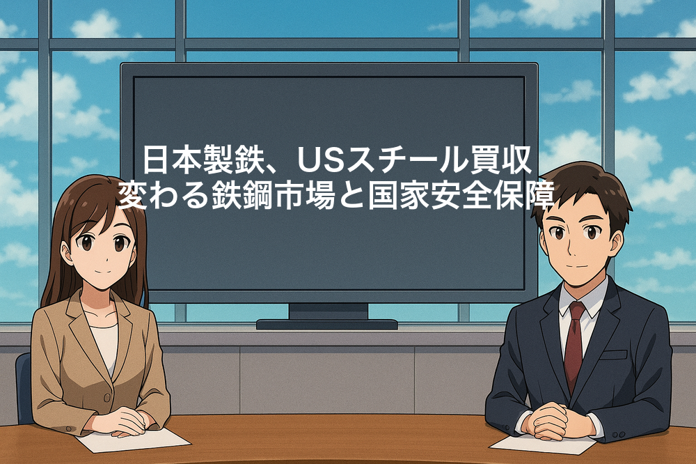 日本製鉄、USスチール買収 変わる鉄鋼市場と国家安全保障