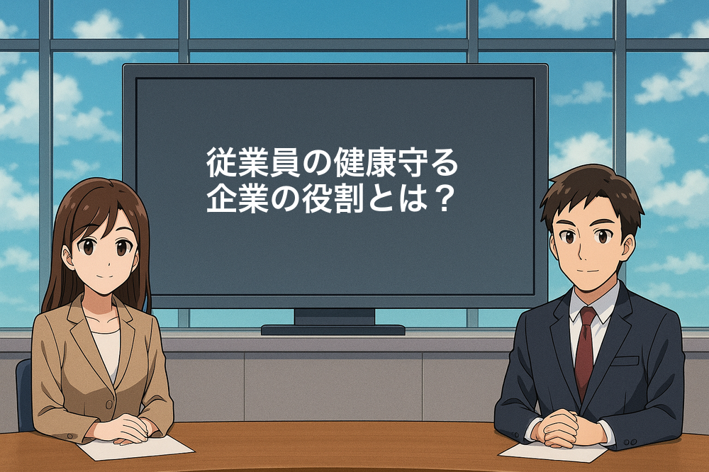 従業員の健康守る企業の役割とは？