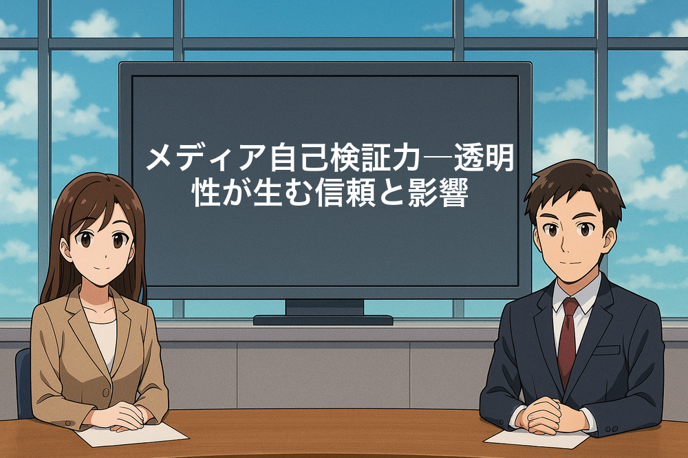 メディア自己検証力―透明性が生む信頼と影響