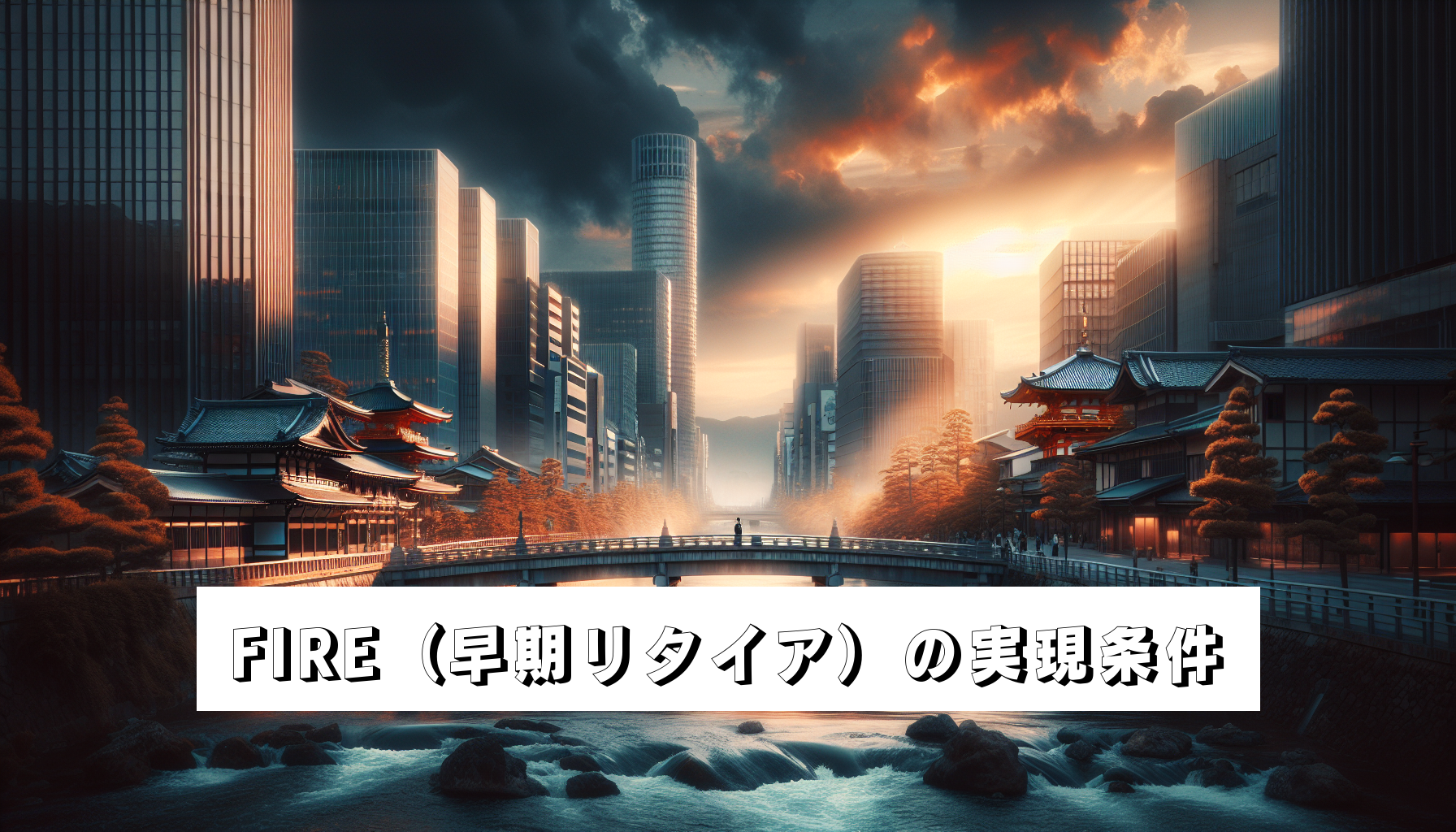 FIRE（早期リタイア）の実現条件のアイキャッチ