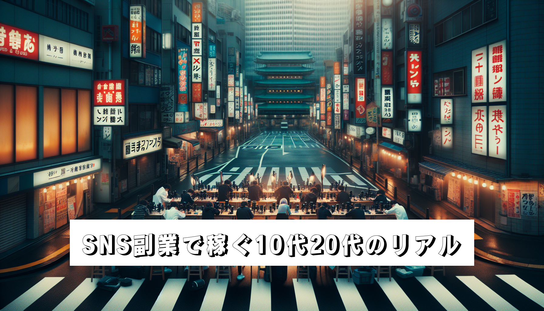 SNS副業で稼ぐ10代20代のリアルのアイキャッチ