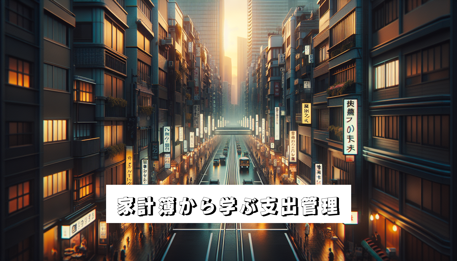 家計簿から学ぶ支出管理のアイキャッチ