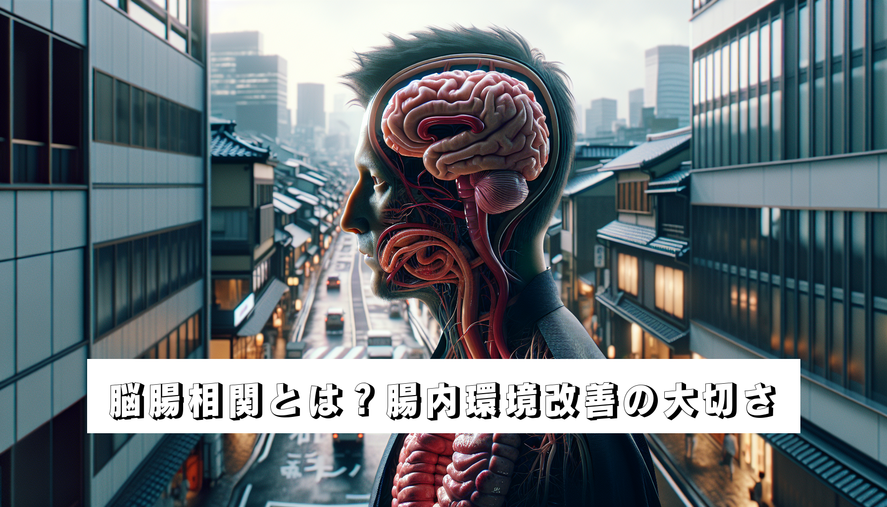 脳腸相関とは？腸内環境改善の大切さのアイキャッチ