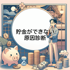 貯金ができない原因診断